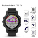 Screen Protector Tempered Glass Protective Films 9H HD For Garmin Fenix 7 7S 7X
