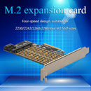 PCIe NVMe SATA M.2 to PCI-Express 3.0 X4 Adapter for B Key M Key M2 SSD