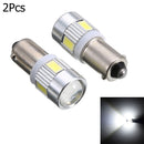Auto Lamp Car Wedge Side Light 5630 6 SMD BA9S T4W H6W 363  License Plate Bulb