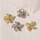 Windmill Double-layer Nail Art Decoration Jewelry Flash Luxury Accessories