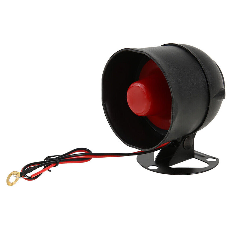 Car Alarm Central Door Locking Kit Immobiliser with Shock Sensor + 2 Remote