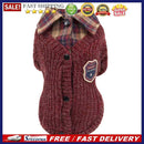 Pet Dog Cat Cute Lapel Sweater Winter Keep Warm Puppy Kitten Fashion Clothes