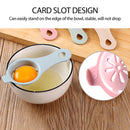 Wheat Stalk Egg White Yolk Separator Kitchen Baking Egg Strainer (Blue)