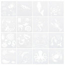 Ocean Sea Animal Painting Hollow Template 6x6Inch Creatures Stencil