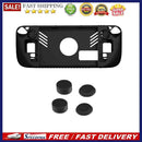 Anti Slip Game Console Back Case with Thumb Stick Caps Kits for Valve Steam D
