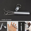 Stainless Steel Toothpick Set w/Portable Toothpick Holder Storage Box (01) Newly