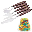Steel Baking Pastry Spatulas 5pcs/set HOT G0U4 Y2Q0
