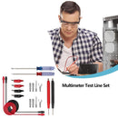 18pcs/set Line Test Leads Needle Thread Multimeter Lead Meter Digital Clamp
