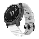 Replacement Silicone Band for Garmin Fenix 6X 5X 3 D2 Tactix Bravo (White) Newly