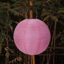 8pcs LED Solar Lantern Lamp Waterproof Outdoor Hanging Light Festival Decor