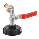 Brass/Alloy/Plastic Water Pipe Tap For IBC Adapter S60X6 to 3/4" Hose Fitting