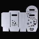 Scrapbooking Bowknot Candy Gift Box Butterfly Metal Cutting Dies Sch
