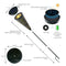 Solar Powered LED Garden Lights Posts Waterproof Outdoor Yards Path Lightings