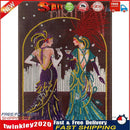 5D DIY Part Special Shaped Drill Diamond Painting Lady Kit Drawing (Y089) Newly