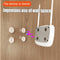 Strong Magnetic Hooks Remote Control Holder Storage Shelf For Hanging Too!