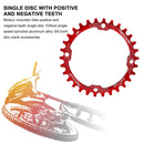 MOTSUV 104BCD Mountain Bike Crank Set Tooth Plate MTB Chain Ring Single Disc