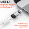 PD 100W Fast Charging 24Pin Magnetic Adapter Type C USB3.1 10Gbps Data Converter