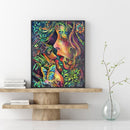 Abstract Beauty Oil Paint By Numbers Kit Canvas Picture Wall Art DIY (B731)