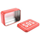 Outdoor Camping Survival Mini SOS First Aid Iron Box for Emergency Field Re