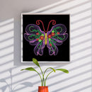 5D Diamond Painting Butterfly Partial Special Shape Drill DIY Wall Art Crafts