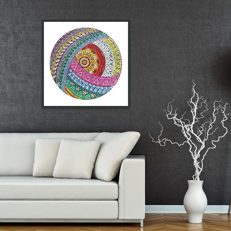 5D DIY Special Shaped Diamond Painting Mandala Embroidery Mosaic Kit Decor Newly