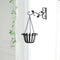 Iron Hanging Baskets for Plants Flower Pot Basketball Balcony Garden Plant Hanger