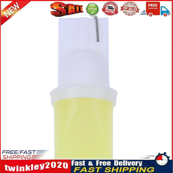 10pcs 12V T10 COB White LED Lights Wedge Light Side Bulbs Car Tail Light Newly