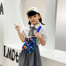 Children Cartoon Print Chest Bag Cute Crossbody Bags Casual Hats Messenger Bags