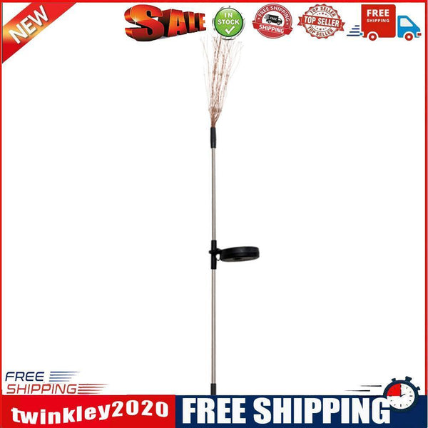 LED Solar Firework Lamp Outdoor Garden Lawn Stake String Light (Multicolor)