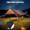Solar Battery Box Outdoor Garden String Lamp Panel Controller with Remote
