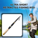 Ultra Short Telescopic Mini Spinning Fishing Rod Carbon Fiber Pole (3.6m)
