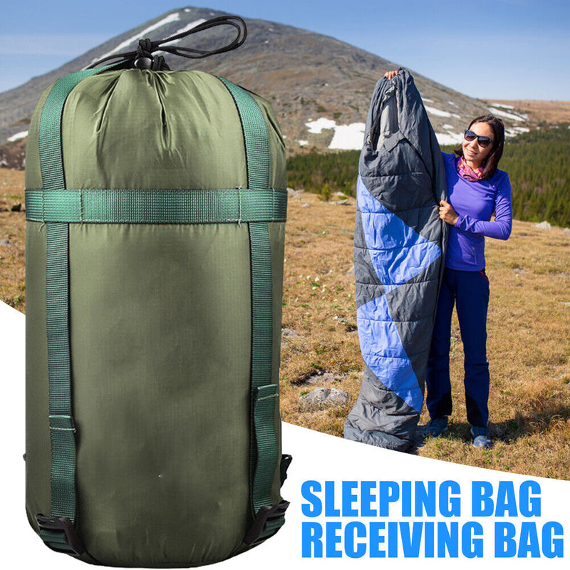 Outdoor Compression Stuff Bag Camping Hammock Sleeping Bag Storage Package