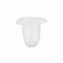 200pcs 4mm Silicone Ear Plugs Earring Ear Nuts Jewelry Findings Newly