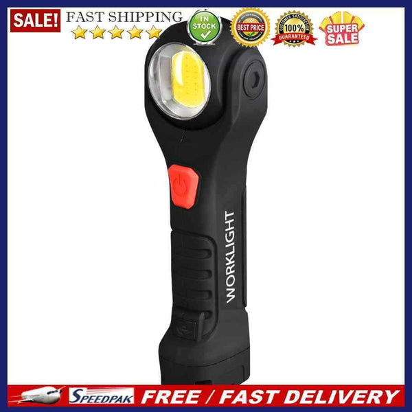 USB Rechargeable COB LED Working Light 7 Mode T6 1200 Lumen Outdoor Magnet