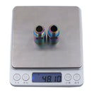 #A Mountain Bike Pedal Extension Bolts Spacers Axle Crank for MTB Pedal Accessor