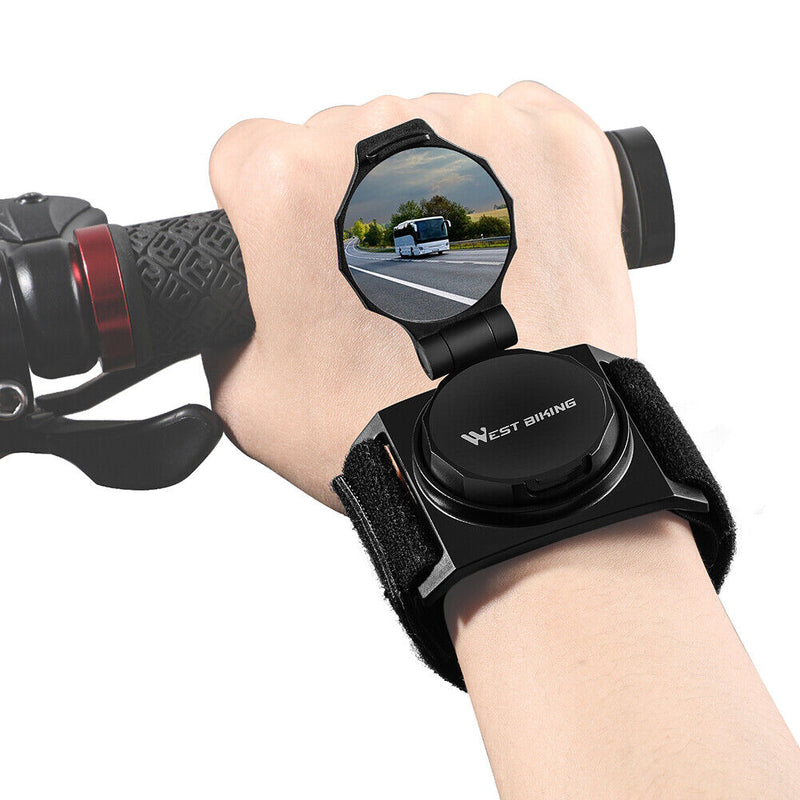 WEST BIKING Bike Bicycle Wrist Rearview Rear View Mirror Cycling Accessory