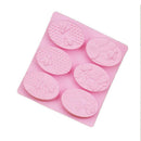 6 Cavity Honey Bee Silicone Soap Mold Candle Mold Craft Handmade DIY Mould A8V0