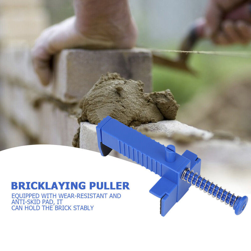 2pcs Wire Drawer Bricklaying Tool Fixer for Building Bricklaying (Blue) Newly