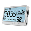 Clock Art Electronic Thermometer Electronic Clock Home Decor Alarm Clock Quartz