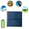 6V Mini Solar Panel System DIY Battery Cell Phone Charger W8G4