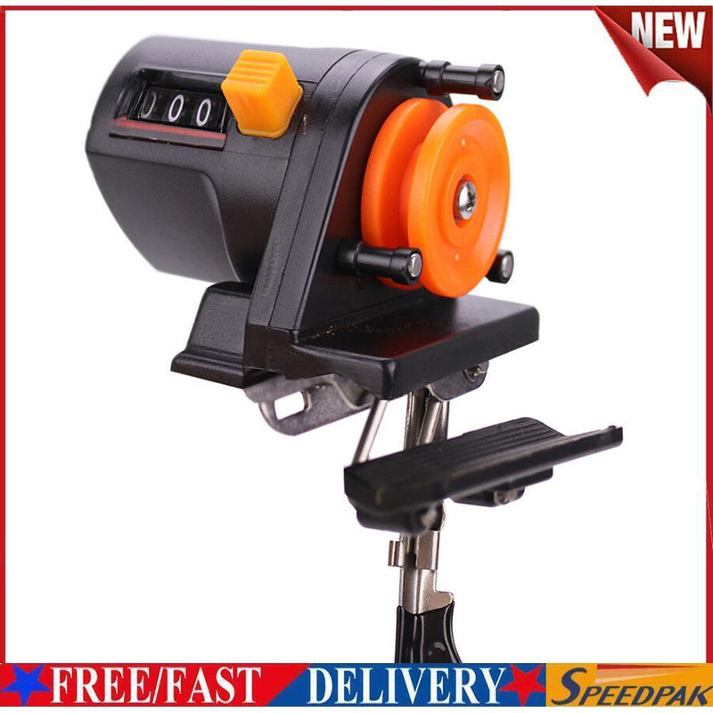Fishing Line Counter 0-999m Portable Fishing Line Depth Finder Length Gauge