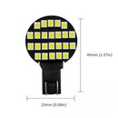 3528 24SMD LED 12V Dome Map License Plate Light T10 W5W Car LED Reading Bulbs