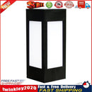 Solar Fence Post LED Cap Light Waterproof Street Garden Lamp (Warm White) Newly