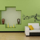 Music Notes Band Room Home Removable Wall Stickers Dec C4J1 E8U1 Decor Wall L5W2
