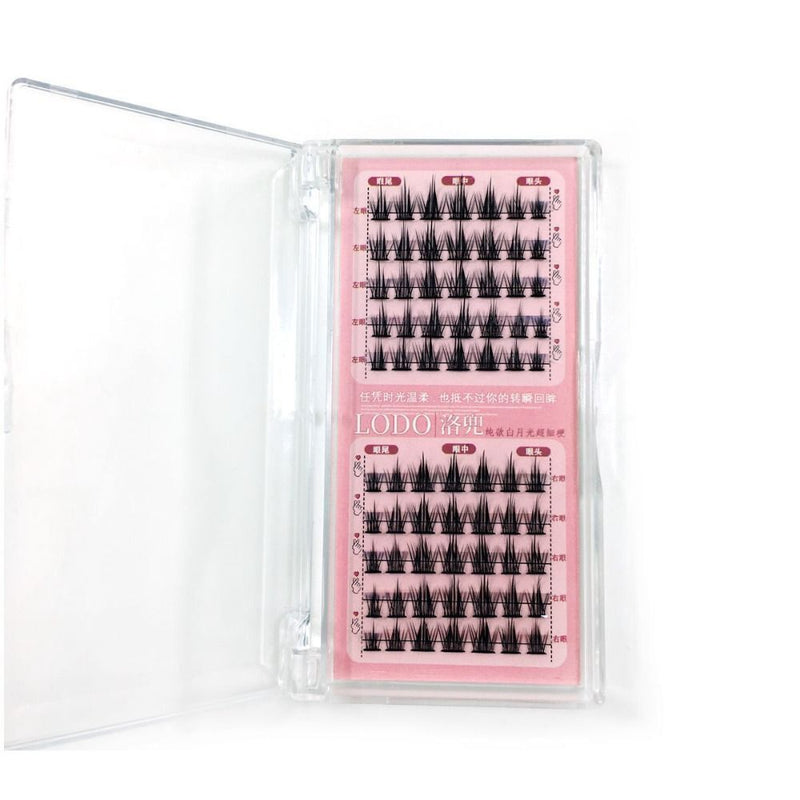Mink Eyelashes Manga Lashes Cluster Lashes Little Devils Volume Eyelashes