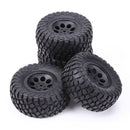 4pcs 107mm Rim Tire Upgrade Parts Rc Rim Tyre for 1/10 Traxxas Slash Hsp Hpi
