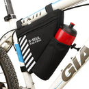 Bike Bicycle Bag Front Tube Frame Handlebar Cycling Triangle Pouch (Black) Newly