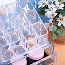Portable Clear Acrylic Makeup Organizer Storage Box Cosmetics Case(4)