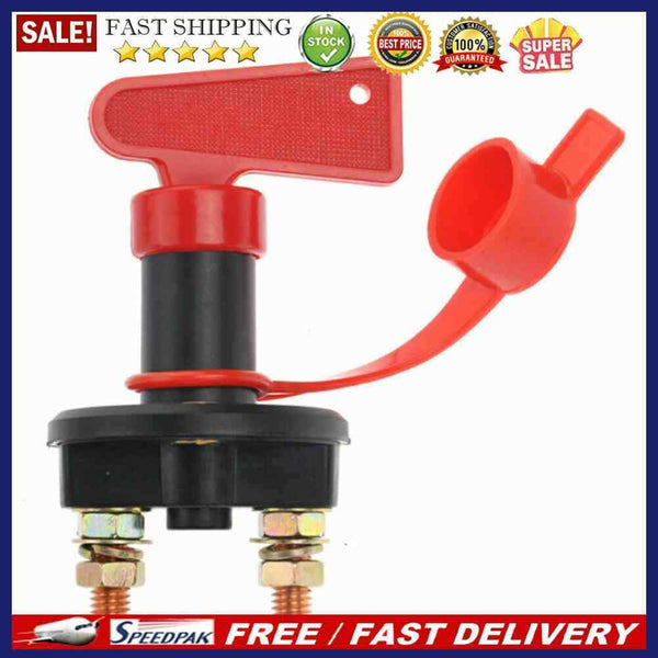 Main Kill Rotary Switch Cut Off Disconnect Isolator 12V 24V Car Battery Swi