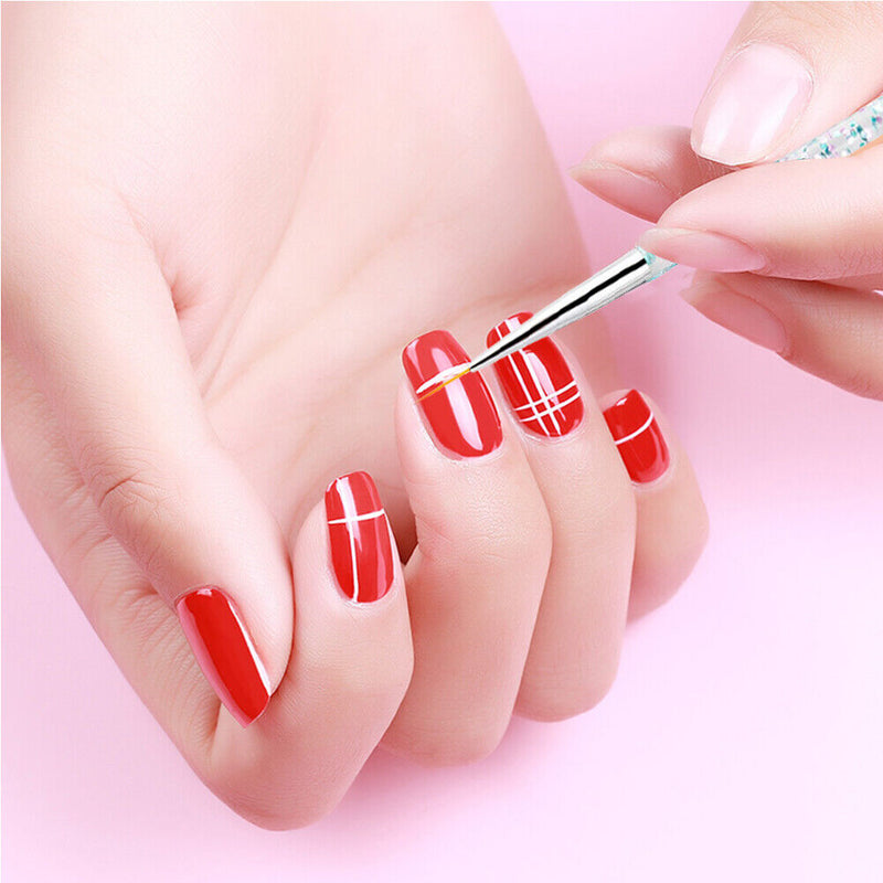 Handheld Nail Tips Carved Pens Drawing Dotting Carved Manicure Pencil Househo